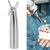 304 Stainless Steel Cream Foamer Whipper Dispenser Coffee Dessert Cake DIY Bake Tools1000ML