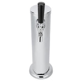 Stainless Steel Beer Draft Tower with Single Faucet Dispenser Home Brewing Equipment