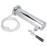 Stainless Steel Beer Draft Tower with Single Faucet Dispenser Home Brewing Equipment