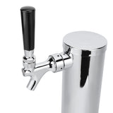 Stainless Steel Beer Draft Tower with Single Faucet Dispenser Home Brewing Equipment