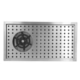 G1/2 Stainless Steel Automatic Cup Washer Cleaner Glass Rinser for Bar Pub RestaurantM