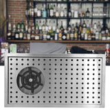 G1/2 Stainless Steel Automatic Cup Washer Cleaner Glass Rinser for Bar Pub RestaurantM