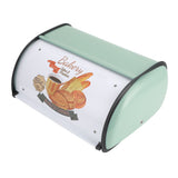 Kitchen Storage Supply Metal Bread Pastry Box Case Retro Home Furnishing Large Capacityblue In Australia - Darrahopens