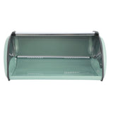Kitchen Storage Supply Metal Bread Pastry Box Case Retro Home Furnishing Large Capacityblue