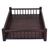 Rectangular Bamboo Kung Fu Tea Tray Saucer Accessories Coffee Food Storage Container Chinese DecorationDark Brown In Australia - Darrahopens