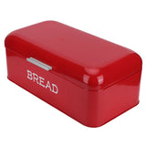 European Style Bread Bin Box Food Storage Container Kitchen Accessory for Bakery Shop Red In Australia - Darrahopens