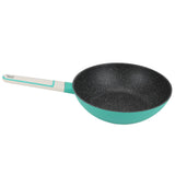 Frying Pan Aluminum Alloy Non Stick Steak Cooking Pan Kitchen Accessory 28cm Green In Australia - Darrahopens