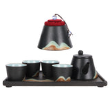 Kung Fu Tea Set Hand Made Ceramic Teapot Tea Cup Tray Kit Gift Teaware Home Decoration In Australia - Darrahopens
