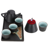 Kung Fu Tea Set Hand Made Ceramic Teapot Tea Cup Tray Kit Gift Teaware Home Decoration In Australia - Darrahopens