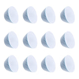 12PCS 6in Salad Bowls Food Serving Bowls Imitation Porcelain Dinnerwar TablewareDark Blue Grid