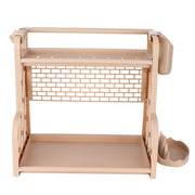 Multifunctional Kitchen Storage Rack Seasoning Bottle Storage Shelf Spice Rack HolderCoffee