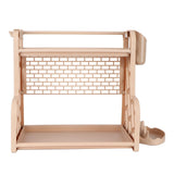 Multifunctional Kitchen Storage Rack Seasoning Bottle Storage Shelf Spice Rack HolderCoffee