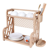 Multifunctional Kitchen Storage Rack Seasoning Bottle Storage Shelf Spice Rack HolderCoffee