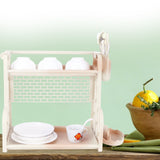 Multifunctional Kitchen Storage Rack Seasoning Bottle Storage Shelf Spice Rack HolderBeige