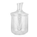 1000ml Glass Decanter with Ice Bucket Set Wine Cocktails Champagne Aerator for Home Bar In Australia - Darrahopens