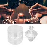 1000ml Glass Decanter with Ice Bucket Set Wine Cocktails Champagne Aerator for Home Bar