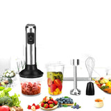 1200W 4in1 Food Mixer Stainless Steel Multifunctional HandHeld Food Blender
