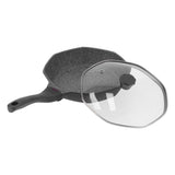 Octagonal Shape Pan NonStick Frying Pan for Induction Cooker Electric Ceramic Stove Gas Stove(Small 28cm 11.0in ) In Australia - Darrahopens
