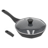 Octagonal Shape Pan NonStick Frying Pan for Induction Cooker Electric Ceramic Stove Gas Stove(Small 28cm 11.0in ) In Australia - Darrahopens