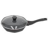 Octagonal Shape Pan NonStick Frying Pan for Induction Cooker Electric Ceramic Stove Gas Stove(Small 28cm 11.0in ) In Australia - Darrahopens