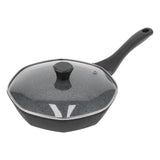 Octagonal Shape Pan NonStick Frying Pan for Induction Cooker Electric Ceramic Stove Gas Stove(Small 28cm 11.0in )
