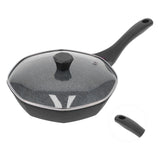 Octagonal Shape Pan NonStick Frying Pan for Induction Cooker Electric Ceramic Stove Gas Stove(Small 28cm 11.0in )