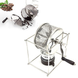 HandCranked Coffee Bean Roasting Machine Household Small Stainless Steel TemperatureControllable Roller Coffee Roaster