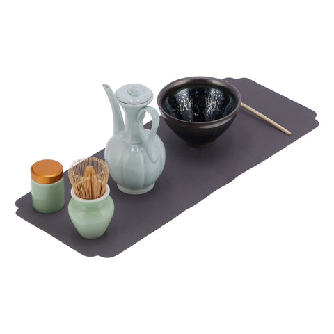 Matcha Tea Tool Set Matcha Bowl Whisk Scoop Ceramic Whisk Holder Caddy Teacup Mat Tea Ceremony KitOil Drop Style In Australia - Darrahopens
