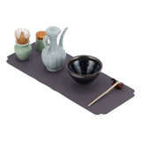Matcha Tea Tool Set Matcha Bowl Whisk Scoop Ceramic Whisk Holder Caddy Teacup Mat Tea Ceremony KitOil Drop Style In Australia - Darrahopens