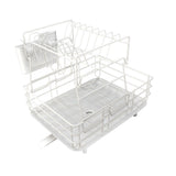 Drain Rack DoubleLayer Dish Rack Countertop Tableware Chopstick Holder for Kitchen In Australia - Darrahopens