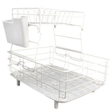 Drain Rack DoubleLayer Dish Rack Countertop Tableware Chopstick Holder for Kitchen In Australia - Darrahopens