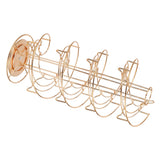 Coffee Capsule Holder 360 Degree Rotating Coffee Pod Storage Rack for DOLCE/ESPRESSO/CAFFITALYL Gold