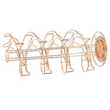 Coffee Capsule Holder 360 Degree Rotating Coffee Pod Storage Rack for DOLCE/ESPRESSO/CAFFITALYL Gold