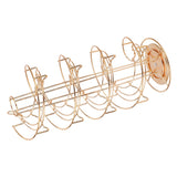 Coffee Capsule Holder 360 Degree Rotating Coffee Pod Storage Rack for DOLCE/ESPRESSO/CAFFITALYL Gold