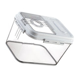 Rice Container Bucket 7500g Plastic Sealed Rice Dispenser Bin with Magnetic Lid for Kitchen Dry Food Pet Food Storage In Australia - Darrahopens