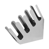 4 Compartment Cup Holder Stainless Steel Paper Cup Dispenser Storage Rack for Coffee Tea Drink Cups