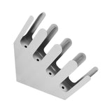 4 Compartment Cup Holder Stainless Steel Paper Cup Dispenser Storage Rack for Coffee Tea Drink Cups In Australia - Darrahopens