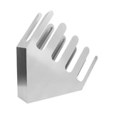 4 Compartment Cup Holder Stainless Steel Paper Cup Dispenser Storage Rack for Coffee Tea Drink Cups