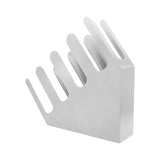 4 Compartment Cup Holder Stainless Steel Paper Cup Dispenser Storage Rack for Coffee Tea Drink Cups