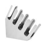 4 Compartment Cup Holder Stainless Steel Paper Cup Dispenser Storage Rack for Coffee Tea Drink Cups