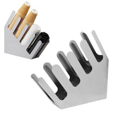 4 Compartment Cup Holder Stainless Steel Paper Cup Dispenser Storage Rack for Coffee Tea Drink Cups