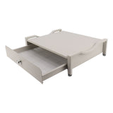 Cup Holder Sliding Tray Display Multi Functional Storage Drawer Maker Stand Tray for Home White S