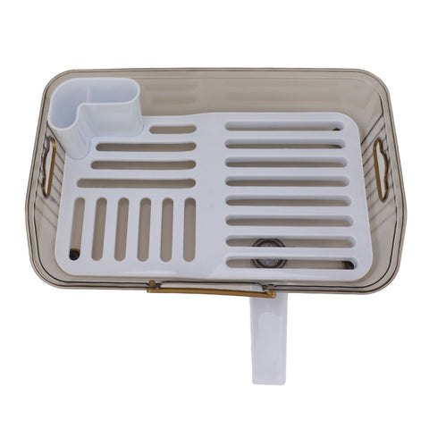 Dish Drying Rack Multifunctional PP Space Saving Clean Hygienic Dish Drainer for Kitchen Sink In Australia - Darrahopens