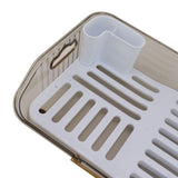 Dish Drying Rack Multifunctional PP Space Saving Clean Hygienic Dish Drainer for Kitchen Sink In Australia - Darrahopens