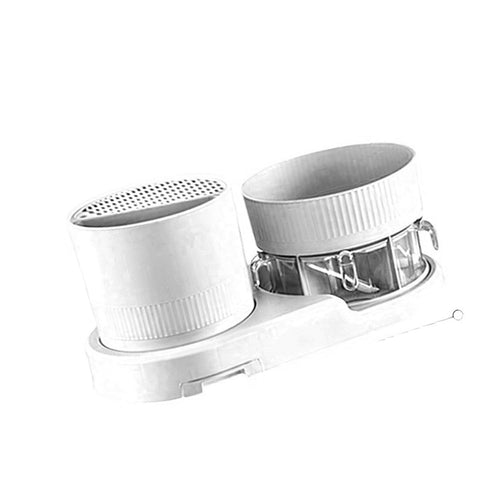 Knife Utensil Holder Kitchen Multifunctional Rotating Rack Knife Holder Chopstick Holder with Drainage Spice Rack Organizer White In Australia - Darrahopens