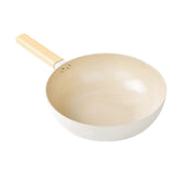 Nonstick Frying Pan Skillet Aluminum Alloy Thickened 28cm Wooden Handle Coating Cooking Omelette Pan In Australia - Darrahopens