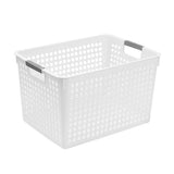 Storage Basket Plastic Multifunctional Anti Slip Handle Hollowed Organization Basket for Sundry Toys Snacks In Australia - Darrahopens