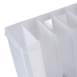 22lb Wall Mounted Dry Food Dispenser Airtight Grain Dispenser Box Rice Grain Storage Container with Measuring Cup for Home Kitchen