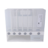 22lb Wall Mounted Dry Food Dispenser Airtight Grain Dispenser Box Rice Grain Storage Container with Measuring Cup for Home Kitchen