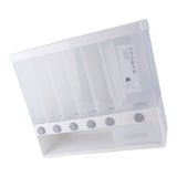 22lb Wall Mounted Dry Food Dispenser Airtight Grain Dispenser Box Rice Grain Storage Container with Measuring Cup for Home Kitchen